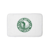 離れおもしろい手打ちゴルフプレーヤー バスマット (正面)