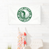 離れおもしろい手打ちゴルフプレーヤー 横断幕 (インサイチュ)