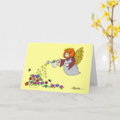 離れお庭の部屋 カード (黄色い花)