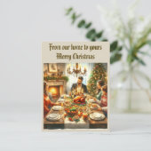 離れていてもクリスマス ポストカード (スタンド正面)