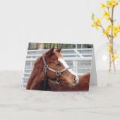 "離れて成長は変わりません…" 友情カード カード (黄色い花)