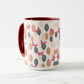 離れと蝶パタンぼほ マグカップ (正面左)