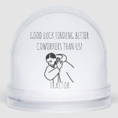 離れの共働きギフトミームアートオフィスユーモア (正面)