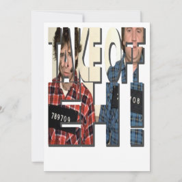 離れろ！ストレンジ・ブリュークラシックデザイン 招待状