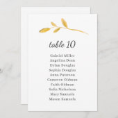 離れオリーブ上席付き分類表番号 招待状 (正面/裏面)