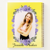 離れカスタムフローラ写真名 ノートブック (裏面)