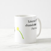 離れタンポポが私のために！」とマグカップ コーヒーマグカップ (正面右)