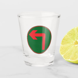 離れターンロードサインショットグラス ショットグラス