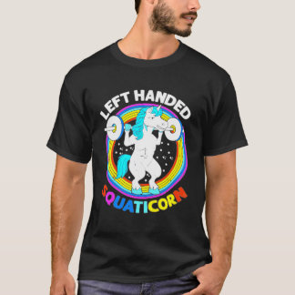 離れハンドユニコーンパパおもしろいフィットネスボディビル Tシャツ