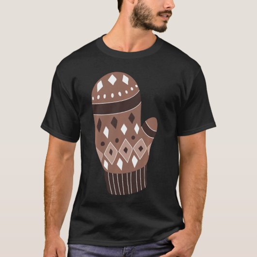 離れバーニーサンダースミッテン Tシャツ (正面)