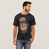 離れバーニーサンダースミッテン Tシャツ (正面フル)