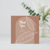 離れモカ結婚のサンキューカード サンキューカード (スタンド正面)