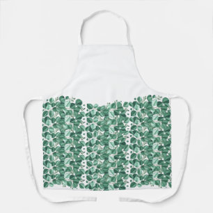 離れモダン水カラーEucalyptus Green エプロン