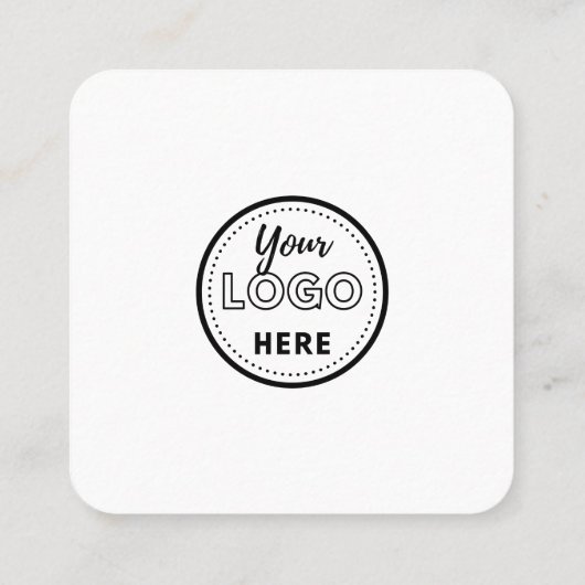 離れレビュー |お客様からのフィードバック |ありがとうございます スクエア名刺 (裏面)