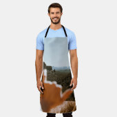 離れ人間の手 エプロン (着用した状態)