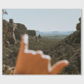 離れ人間の手 ラッピングペーパー (フラット)