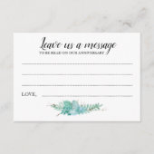 離れ伝言の植物性結婚アドバイス アドバイスカード (正面)