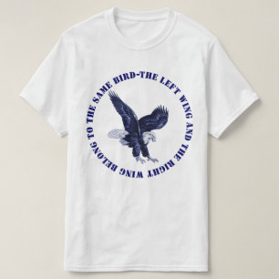 離れ右翼WIng Tシャツ