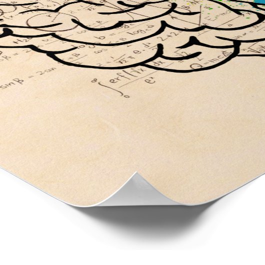 離れ右脳 ポスター (角)