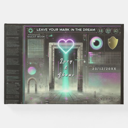 📖「離れ夢の中で自分のマーク」Weirdcore ゲストブック (正面)