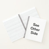 !離れ天才 ノートブック (内部)