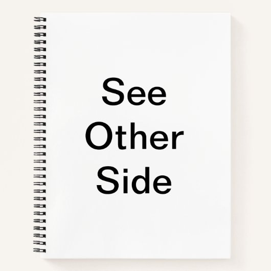 !離れ天才 ノートブック (正面)