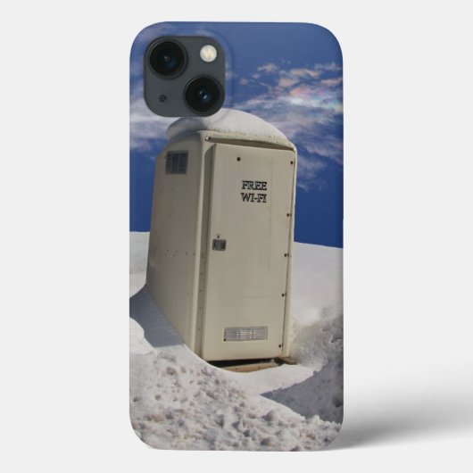 離れ家のWiFiの~のiPadの空気箱 Case-Mate iPhoneケース (裏面)