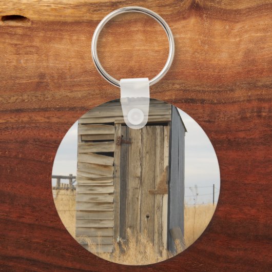 「離れ家」 キーホルダー (正面)