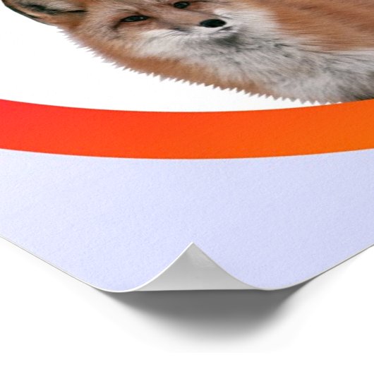 離れ属する毛皮 ポスター (角)