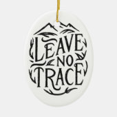 離れ山環境にやさし セラミックオーナメント (正面)