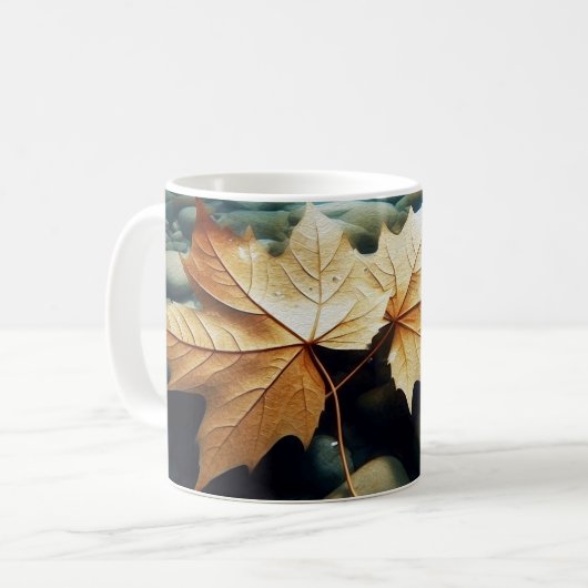 離れ川の上 コーヒーマグカップ (正面左)