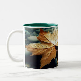 離れ川の上 ツートーンマグカップ