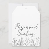 離れ席の大結婚ラベル (裏面)