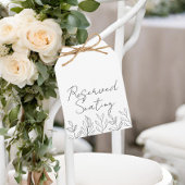 離れ席の大結婚ラベル