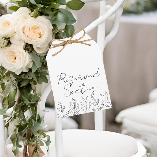 離れ席の大結婚ラベル