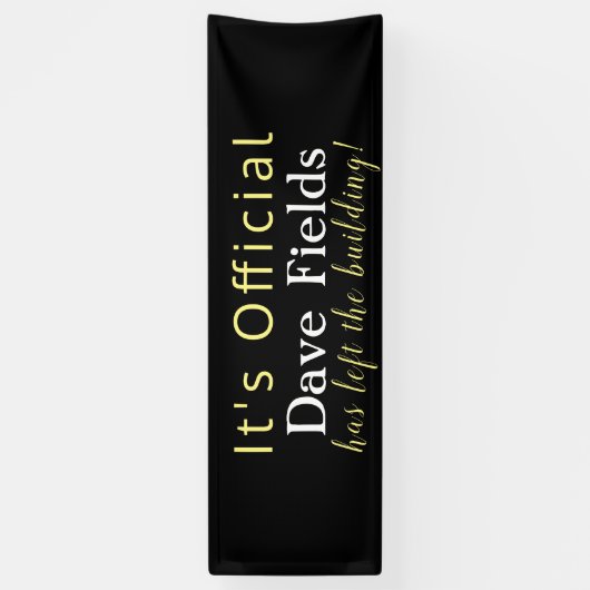 離れ建物 横断幕 (縦)