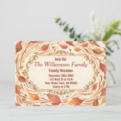 離れ懇親会招待状カード シーズンカード (スタンド正面)