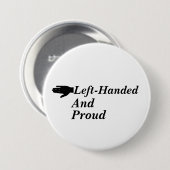 離れ手とボタ誇りを持ったン 缶バッジ (正面&裏面)