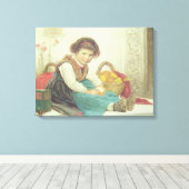 離れ担当 キャンバスプリント (インサイチュ (ウッドフロア))