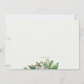 離れ招待状 招待状 (裏面)