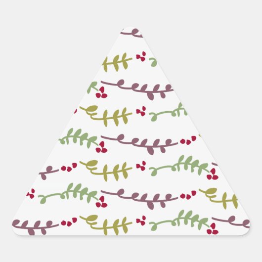 離れ果実 三角形シール (正面)