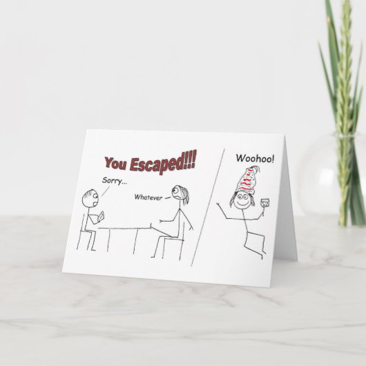 離れ業務 カード (正面)