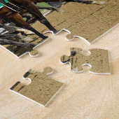 離れ業(5)の生命は活用(8)です ジグソーパズル (側面)