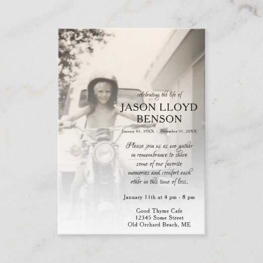 離れ横メモリカードカード 名刺 (正面)