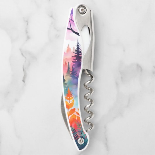 離れ樹木水彩林 ソムリエナイフ (裏面)