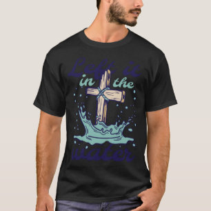 離れ水の中でプルオーバーフード付きスウェットシャツ Tシャツ