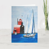 離れ港 カード (正面)