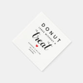 離れ無し結婚で スタンダードカクテルナプキン (角)