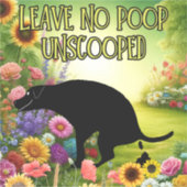 離れ無ウンチ無反カスタム断ビニールのシール シール (正面)