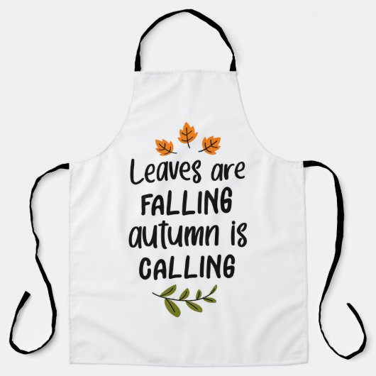 離れ秋が来る エプロン (正面)